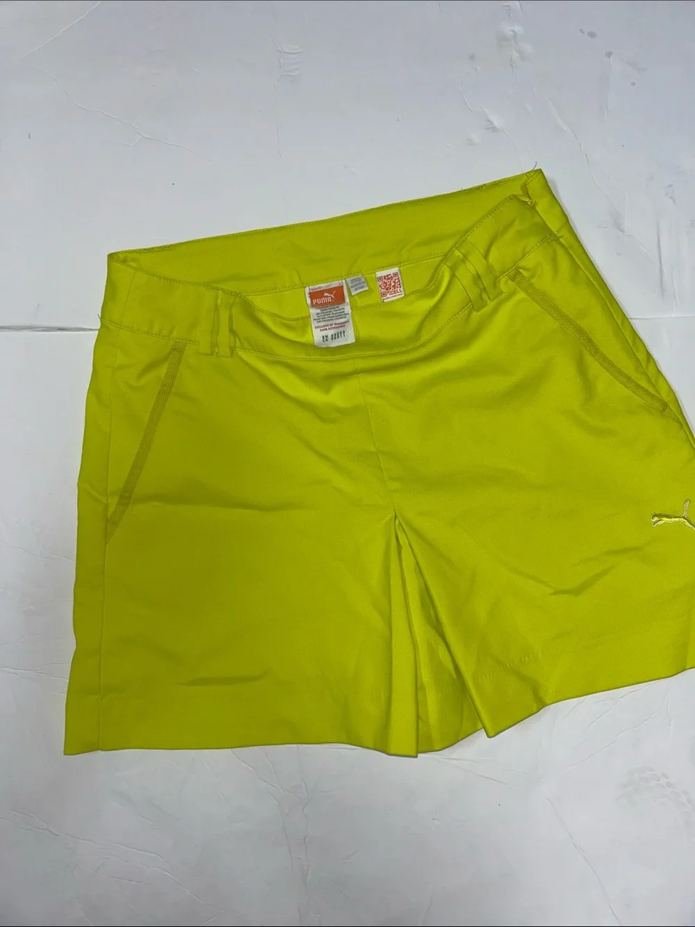 Puma Women's Neon Lime Athletic Skort Size 4